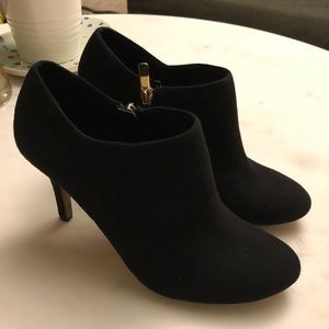 Vince Camuto Black Suede Booties
